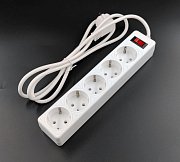 SP5W-530 GARDA / Сетевой фильтр 5 розеток, 3м, белый