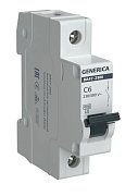 GENERICA ВА47-29М 1P C 6А 4,5кА (MVA21-1-006-C-G) / Автоматический выключатель