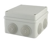 Коробка ОП 110х110х70мм, крышка на винтах, IP55, 8вх. (SQ1401-0114) / Распаячная коробка