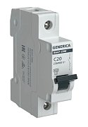 GENERICA ВА47-29М 1P C 20А 4,5кА (MVA21-1-020-C-G) / Автоматический выключатель