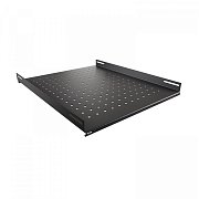 NTSS-FS-H-800-BL 1U нагр.:100кг. 19" 550мм черный / Полка стационарная