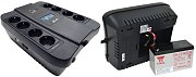 Spider SPD-750U LCD 450Вт 750ВА черный / Источник бесперебойного питания