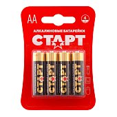 СТАРТ LR6-BL4 (1,5 В, AA, LR6), упак. 4 шт. БЛИСТЕР