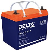 Delta HRL 12-33 X / Аккумулятор герметичный свинцово-кислотный