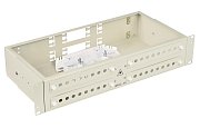 ШКОС-М-2U/4-32-FC/ST~-(корпус)~ (130303-00021) / Кросс оптический 19"