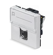 KJ-RJ45-Cat.6a-180T-FP-L-45 (11845c) / Вставка Keystone Jack RJ-45