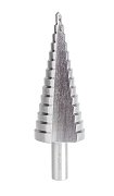 Сверло по металлу ступенчатое 4,0-30,0 мм 98 mm 62 HRC Kranz (KR-12-6602) / Сверло по металлу шлифованное