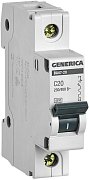 GENERICA ВА47-29 1P C 20А 4,5кА (MVA25-1-020-C) / Автоматический выключатель