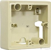 Коробка Valena накладная, 1пост, слоновая кость (776131) / Коробка накладная