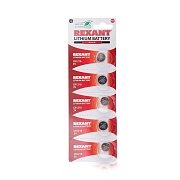 Литиевые батарейки CR1216 3 V 25 mAh REXANT (30-1101) / Элемент питания