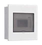 Корпус ЩРВ-М 6 модулей IP41 встраиваемый прозрачная дверь (31071DEK) / Корпус пластиковый