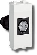 Розетка TV оконечная Avanti 1 модуль белое облако (4400501) / Розетка TV