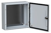 Корпус металлический TITAN 5 ЩМП-40.40.15 400х400х150 УХЛ1 IP66 с монтажной платой (TI5-10-N-040-040-015-66) / Корпус металлический с монтажной платой