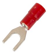 Наконечник вилочный НВИ 0,25-1,5 М6 (D6,4мм) (100 шт) (2A16P-EE-PA) / Наконечник вилочный с изолированным фланцем ПА