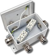 КМ-О (8к*6,0)-IP66-d шесть вводов / Коробка монтажная огнестойкая