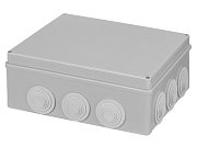 Распаячная коробка ОП 240х190х90мм, крышка, IP55, 12 гермовводов TDM (SQ1401-1143) / Распаячная коробка ОП
