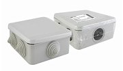 Коробка ОП 100х100х50мм, крышка, IP55, 6 вх. (SQ1401-1255) / Распаячная коробка