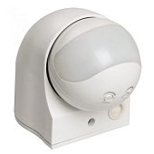 Датчик движения ДД-010 1100Вт 180град 10м IP44 белый (LDD10-010-1100-001)