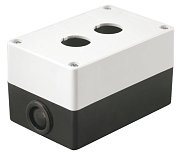 Корпус КП102 для кнопок 2 места белый (BKP10-2-K01) / Корпус для кнопочных постов