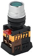Кнопка ABLF-22 зеленый D22мм неон 1з+1р (BBT10-ABLF-K06) / Кнопка с подсветкой