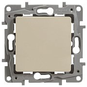 Переключатель 10AX-250В ETIKA, слоновая кость (672305) / Выключатель