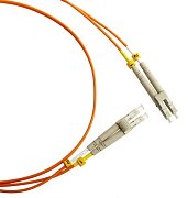 FC-D2-50-LC/PR-LC/PR-H-1M-LSZH-OR / Патч-корд волоконно-оптический LC-LC
