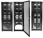 ШТК-СП-48.8.12-48АА-9005 / Шкаф телекоммуникационный 19" напольный 48U