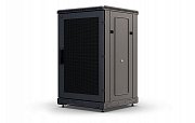 ШТ-НП-М-18U-600-600-П-Ч (130411-01129) / Шкаф напольный 19", 18U