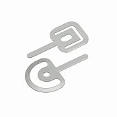 Хомут для монтажа огнестойкого кабеля в кабельных каналах до 25х16 (FR ПР-25) (PR08.3659)