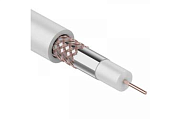 RG-59U+CU (64%) 75 Ом 305м белый  REXANT (01-2651) / Кабель коаксиальный радиочастотный