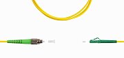 Патч-корд ВО SM(G.652.D), FC/APC-LC/APC, 3.0мм, simplex, LSZH, 1м (09-05011) / Патч-корд волоконно-оптический