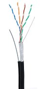 F/UTP 4pair, Cat5e, Out, Sw (EC-UF004-5E-PE-SW-BK) / Кабель «витая пара» (LAN) для структурированных систем связи