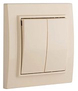Минск Выключатель 2-кл. СП 10А (ERV10-023-20) / Выключатель 2-кл. СП 10А
