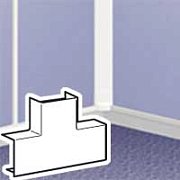 Отвод-тройник для короба DLP 32х12,5 - белый (030254) / Ответвление Т-образное