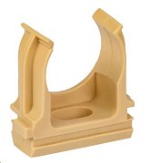 Держатель с защёлкой D25 сосна ELASTA (10 шт) (ET-TA00D-CF-025-K34-010) / Держатель с защёлкой