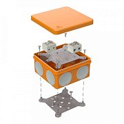 Коробка огнестойкая 60-0300-FR2.5-4 Е15-Е120 100х100х50 / Коробка огнестойкая для открытой установки
