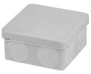 Распаячная коробка, двухкомпонентная, ОП 80х80х40 мм, IP66, 8 вх., серая TDM (SQ1401-2512) / Распаячная коробка