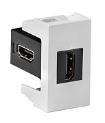 Розетка HDMI Viva 1 модуль белая (41018) / Розетка HDMI