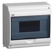 Корпус пластиковый КМПн 2/9-2 IP31 белый KREPTA 3 (MKP42-N-09-31-02) / Щиток модульный с прозрачной дверцей, настенный
