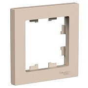 AtlasDesign рамка 1-местная, песочный (ATN001201) / Рамка