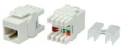 KJ8-8P8C-C6A-180-WH / Вставка Keystone Jack RJ-45