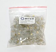 US010A (100шт) / Телефонный разъем 4P4C (RJ-11)