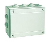 Коробка ответвительная с кабельными вводами IP55, 240х190х90 (54201) / Коробка ответвительная с кабельными вводами 2х40 мм + 6х32 мм