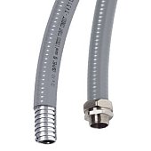 Металлорукав DN 50 в гладкой ПВХ изоляции, серый (6070R-50)