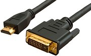 WH-141(10m) / Кабель HDMI 2.0, А (вилка)- DVI-D (24+1) (вилка)