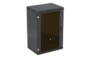 ШТ-НСр-18U-600-650-С-Ч (130411-01847) / Шкаф телекоммуникационный 19" настенный 18U