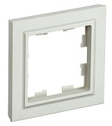 Рамка 1-местная РУ-1-БрКр IP20 бежевый BRITE (BR-M12-K10) / Рамка