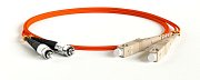 FC-D2-50-FC/PR-SC/PR-H-1M-LSZH-OR / Патч-корд волоконно-оптический SC-FC