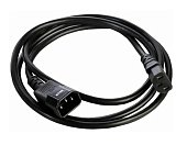 NTSS-PC13141 C13-С14 проводник.:3х0.75мм2 1м 220В 10А черный