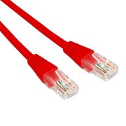 Патч-корд U/UTP CAT 6, RJ45-RJ45, 26AWG, LSZH, красный, 1м REXANT (02-0293-1) / Патч-корд UTP